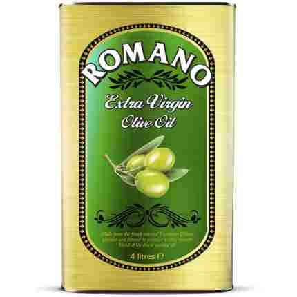 Romano Extra Virgin Olive Oil 4 X 4L